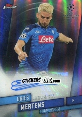 Sticker Dries Mertens - UEFA Champions League Finest 2019-2020 n. FA-DM - Topps