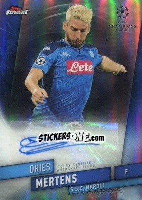 Cromo Dries Mertens - UEFA Champions League Finest 2019-2020 - Topps