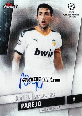 Sticker Dani Parejo - UEFA Champions League Finest 2019-2020 n. FA-DP - Topps