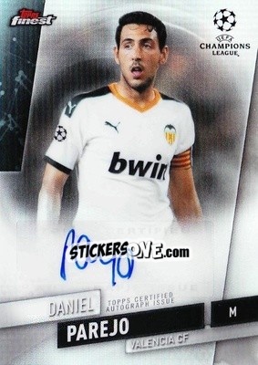 Figurina Dani Parejo - UEFA Champions League Finest 2019-2020 - Topps