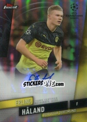 Sticker Erling Haaland - UEFA Champions League Finest 2019-2020 n. FA-EH - Topps