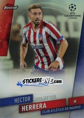 Sticker Hector Herrera - UEFA Champions League Finest 2019-2020 n. FA-HHE - Topps