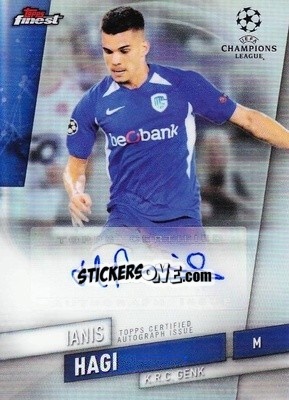 Sticker Ianis Hagi - UEFA Champions League Finest 2019-2020 n. FA-IH - Topps
