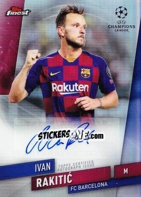 Cromo Ivan Rakitic - UEFA Champions League Finest 2019-2020 - Topps