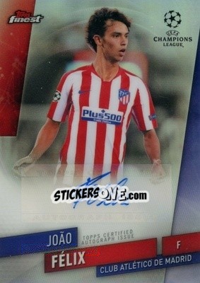 Sticker João Félix - UEFA Champions League Finest 2019-2020 - Topps