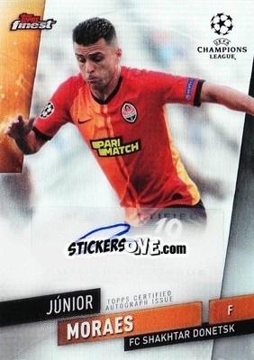 Cromo Júnior Moraes - UEFA Champions League Finest 2019-2020 - Topps