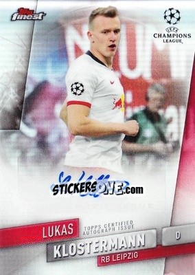 Sticker Lukas Klostermann - UEFA Champions League Finest 2019-2020 n. FA-LK - Topps