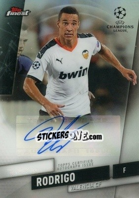 Sticker Rodrigo - UEFA Champions League Finest 2019-2020 - Topps