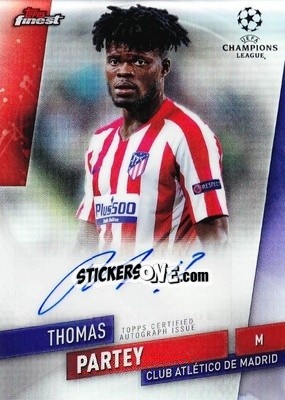 Sticker Thomas Partey - UEFA Champions League Finest 2019-2020 n. FA-TP - Topps