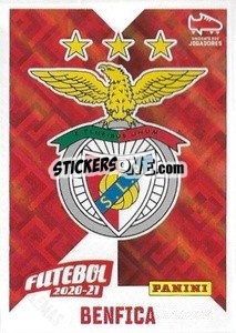 Cromo Emblema Benfica - Futebol 2020-2021 - Panini