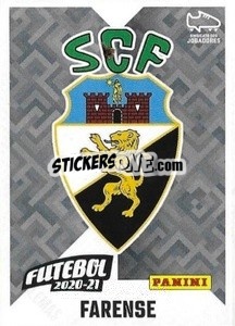 Figurina Emblema Farense - Futebol 2020-2021 - Panini