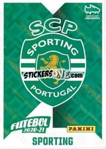 Figurina Emblema Sporting - Futebol 2020-2021 - Panini