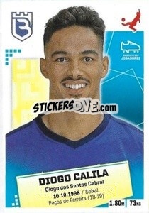 Cromo Diogo Calila - Futebol 2020-2021 - Panini