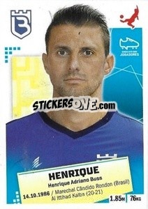 Figurina Henrique - Futebol 2020-2021 - Panini