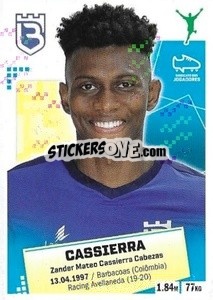 Figurina Cassierra - Futebol 2020-2021 - Panini