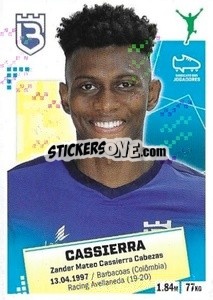 Cromo Cassierra - Futebol 2020-2021 n. 36 - Panini