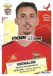 Sticker Grimaldo - Futebol 2020-2021 - Panini