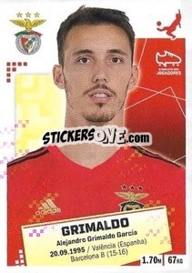 Sticker Grimaldo - Futebol 2020-2021 n. 43 - Panini