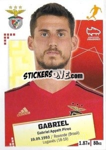 Sticker Gabriel - Futebol 2020-2021 - Panini