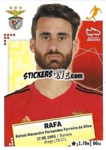 Sticker Rafa - Futebol 2020-2021 n. 50 - Panini