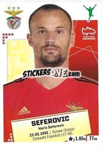 Cromo Seferovic - Futebol 2020-2021 - Panini
