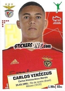 Cromo Carlos Vinicius - Futebol 2020-2021 - Panini