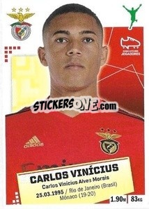 Sticker Carlos Vinicius - Futebol 2020-2021 n. 54 - Panini
