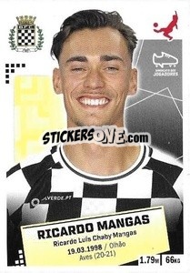 Sticker Ricardo Mangas - Futebol 2020-2021 n. 57 - Panini