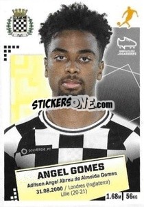 Sticker Angel Gomes - Futebol 2020-2021 n. 66 - Panini