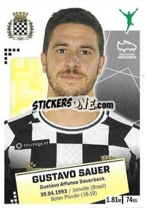 Sticker Gustavo Sauer - Futebol 2020-2021 n. 68 - Panini