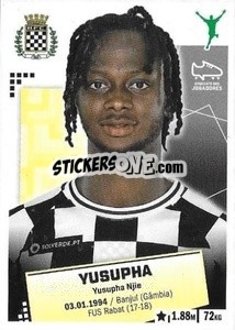 Cromo Yusupha - Futebol 2020-2021 - Panini