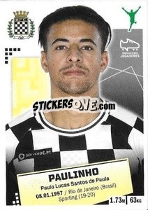 Sticker Paulinho - Futebol 2020-2021 n. 71 - Panini
