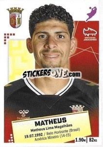 Figurina Matheus - Futebol 2020-2021 - Panini