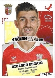 Sticker Ricardo Esgaio - Futebol 2020-2021 - Panini