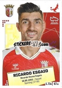 Sticker Ricardo Esgaio - Futebol 2020-2021 n. 75 - Panini