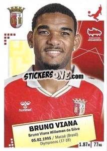 Sticker Bruno Viana - Futebol 2020-2021 n. 77 - Panini