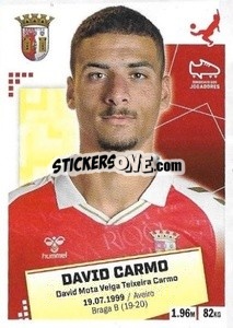 Figurina David Carmo - Futebol 2020-2021 - Panini