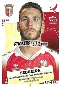 Sticker Sequeira - Futebol 2020-2021 - Panini