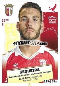 Cromo Sequeira - Futebol 2020-2021 n. 80 - Panini