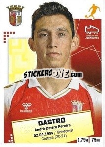 Figurina Castro - Futebol 2020-2021 - Panini