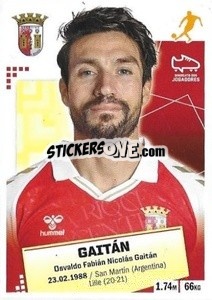 Sticker Gaitan - Futebol 2020-2021 n. 86 - Panini