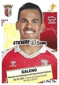 Sticker Galeno - Futebol 2020-2021 - Panini