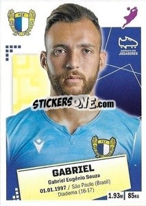 Sticker Gabriel - Futebol 2020-2021 n. 91 - Panini