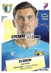 Figurina Zlobin - Futebol 2020-2021 - Panini