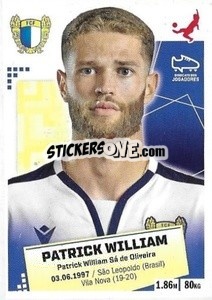 Sticker Patrick William - Futebol 2020-2021 - Panini