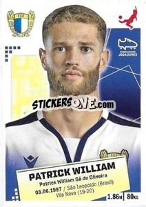 Figurina Patrick William - Futebol 2020-2021 - Panini