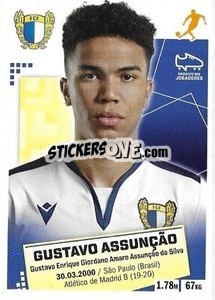 Sticker Gustavo Assucao - Futebol 2020-2021 - Panini