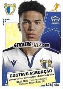 Sticker Gustavo Assucao - Futebol 2020-2021 n. 100 - Panini