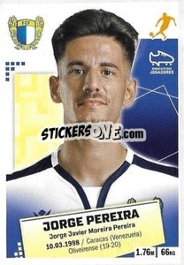 Sticker Jorge Pereira - Futebol 2020-2021 - Panini