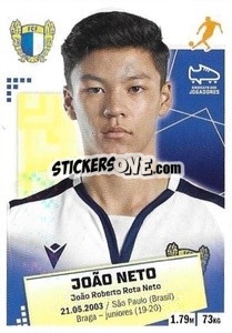 Figurina Joao Neto - Futebol 2020-2021 - Panini